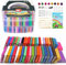 SUNNOW Knete Soft Set，46 Farben 1.28Kg/2.80LB Ofen Backen Polymer Clay gehören 5 Modellierwerkzeug und Schmuckzubehör set,Polymer Ton beste Weihnachten und Geburtstagsgeschenke für Kinder.
