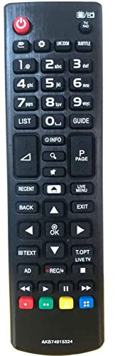 FYCJI Mando a Distancia para AKB74915324 Ajuste para LCD LED y Smart TV Compatible con Mando a Distancia TV