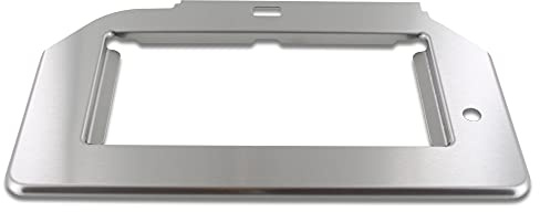 DL-pro Tropfblech Abtropfschale Kaffeemaschine für Bosch Siemens 12020235 EQ6 Plus S100 S300 S400 S500 S4700 Tropfblechrahmen Abtropfblech Abtropfschaleneinsatz Kaffeevollautomat