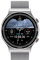 Knauermann Pro 2 (2023) Silber - Gesundheitsuhr Smartwatch - OSRAM Sensoren - EKG + HRV Funktion - BT Bluetooth - Schlafapnoe - Blutdruck - Metallarmband Silber, 14-24