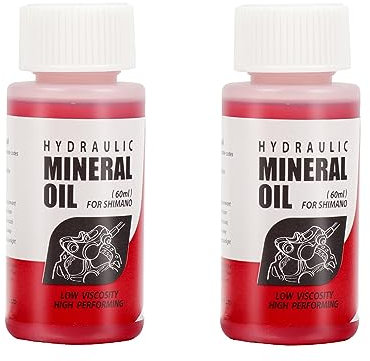 TerchPilet High Performance Bike Brake Mineral Oil - 120ml/4oz - Ideal for Shimano and Tektro Hydraulic Brake Systems, Brake Fluid for MTB/Road Bicycle Hydraulic Disc Brakes