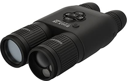 ATN Binox 4K 4-16X Smart Ultra HD Day/Night Binocolo da caccia con telemetro laser integrato, registrazione video, Wi-Fi, E-Compass, 16 ore + batteria di alimentazione, campeggio, birdwatching, sport