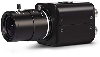 MOKOSE Mini telecamera SDI, HD-SDI 2 MP 1080P HD Telecamera di sicurezza CCTV digitale, sensore CMOS ad alta sensibilità 1/2.8 con obiettivo HD varifocale manuale da 2,8-12 mm