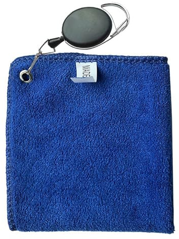 QRONCES Versatile Golf Towel Golf Cleaning Cloth Suitable For Golf Tennis And Other Sports Enthusiasts Multi Purpose Cleans Golfing Gear