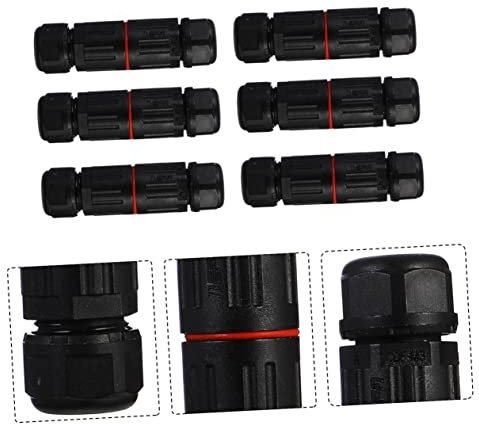 SEWOART Assortiti 10 Pezzi Connettori Per Cavi Esterni Giunzioni Per Cavi A 3 Conduttori Dimensioni Mini Per Una Facile Installazione