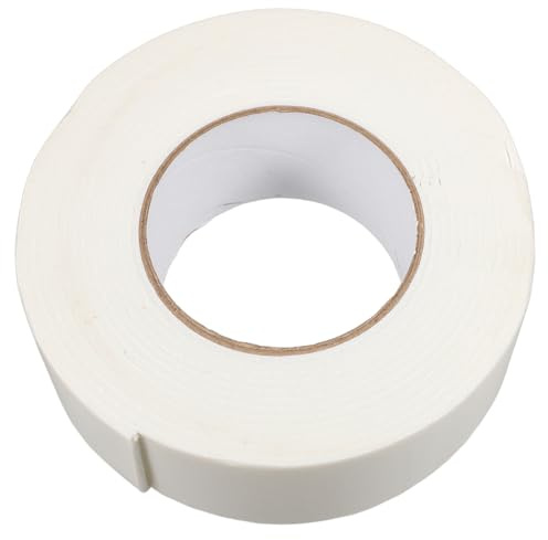 TEMPNAP Nastro Biadesivo in Schiuma Bianco, Adesione Doppia, Resistente | Superfici Delicate, Effetto Ammortizzante, Resistente al Gelo, Uso Interno Esterno,