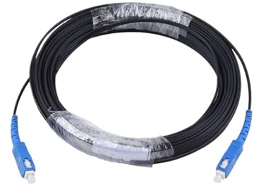 JPVLCNDJ Cavo di prolunga in fibra ottica UPC SC-SC Cavo patch simplex monomodale monocore for esterni 100M/120M/150M/200M/250M/300M(120M)