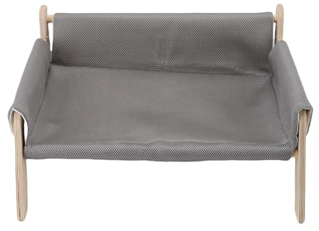 XZXCVN Erhöhtes Katzen Sofa Aus Holz, Stabiler Katzenliegeplatz, Kratzmöbel Und Hängematte In Einem - Robuste Konstruktion, Sicherer Rückzugsort Für Katzen Zuhause (Grad)