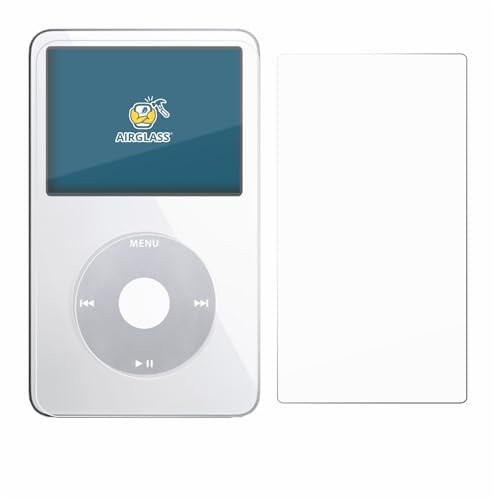 brotect Protection Écran Verre pour Apple iPod Classic Video (Avant+Arrière) Film Protecteur Vitre 9H [Anti-Rayures, Transparent]