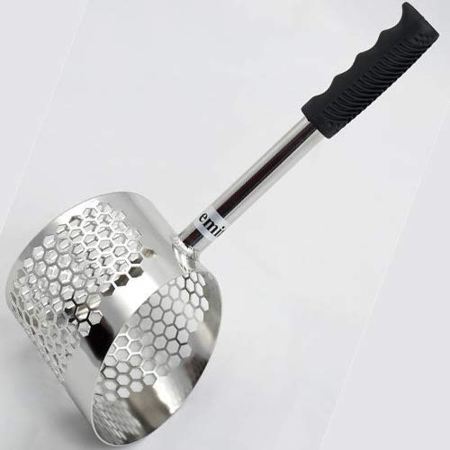 Mini Pala Acciaio Vanga Forata Sand Scoop S140 Metal Detector Cercametalli