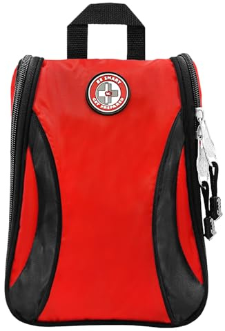 Be Smart Get Prepared's 330 Piece First Aid Kit: Clean, Treat, Protect Minor Cuts, Scrapes. Home, Office, Car, School, Business, Travel, Emergency, Survival, Hunting, Outdoor, Camping & Sports