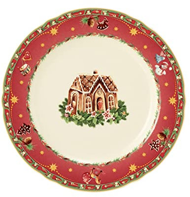 Seltmann Weiden 2 x Frühstücksteller rund 20 cm Marieluise Weihnachtsnostalgie