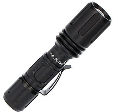 proventa® NightWatch LED Taschenlampe 1,2W Zoomfunktion Dimmbar Stroboskop