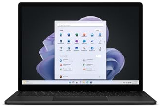 Microsoft Surface Laptop 5, 13.5 inch (i5/16GB/256GB, Windows 11 Pro) Black DE, for Business