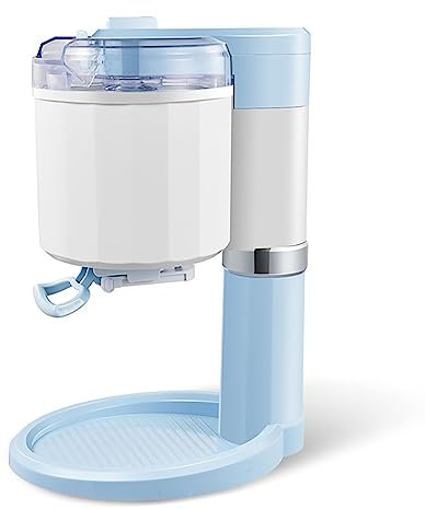 Frozen Yoghurt Sorbet Maker,Ice Cream Makers for Home,Detachable Ice-Cream Mixing Paddle,Ice Cream Makers Machine for Home Portable Blender for children to make sweets (1L)