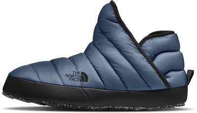 The North Face Men's Thermoball Traction Winter Bootie - Insulated, DWR Finish, Shady Blue/TNF Black, 10