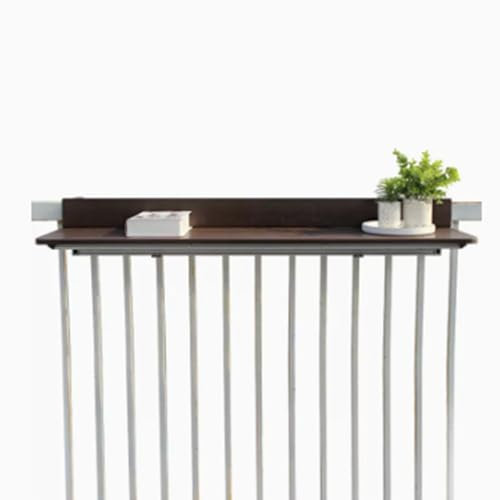 Klapptisch wand ,wandtisch ,balkon klapptisch zum einhängen ,balkontisch zum einhängen ,klapptisch balkon ,wandtisch klappbar ,balkonhängetisch klappbar ,wandklapptisch ( Size : 100*27cm/39.4*10.6in )