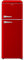 HYUNDAI - Réfrigérateur rétro combiné 208L (160L+ 48L) - Rouge - Froid statique - Design Vintage