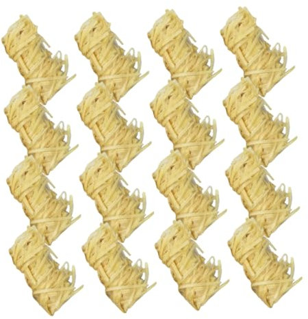 BESPORTBLE 50pcs Natural Wooden Charcoal Starters, Quick Flammable Firelighters for Barbecue and Bushcraft, Wind-resistant, Works in Weather, Easy Fire Starting