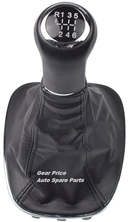 GearPrice 6 Gang Schaltknauf kompatibel mit Opel Corsa D 2006-2014 009140093 19276456