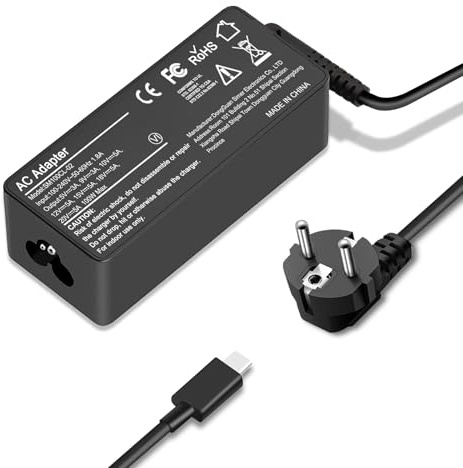 Chargeur USB C 100W Ordinateur Portable Adaptateur Compatible avec Mac Book Pro,Lenovo ThinkPad,Dell XPS,HP Chromebook X360,ASUS Chromebook et Tous Les appareils équipés d'un Port Type C