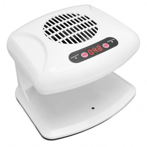 Nageltrockner für Normale Polnische Nagelgel Schnell Trocknend Aushärtende Nagelfächertrockner für eine Hände und Einbeinbeiniger, Nageltrocknungslüfter mit Autosensor, 300 W (EU-Stecker 220V)