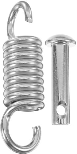 Angoily 1 kit de suspension pour chaise hamac avec ressort d'extension et goupille pour chaise suspendue pour hamac, porche, balançoire et chaises œufs