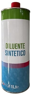 Diluente Sintetico ECO | Solvente Universale a Basso Impatto | Formato 1L / 5L | Per Smalti Sintetici e Oleosintetici | Uso Interno ed Esterno (1 Litro)