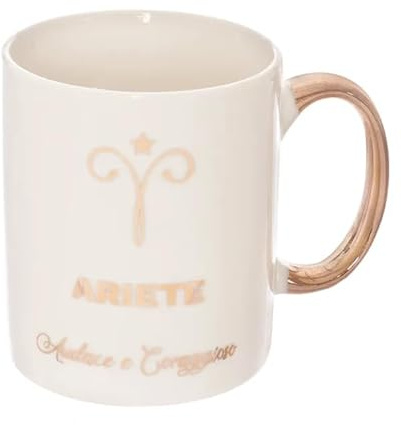 TAZZA MUG 12 OZ IN BONE CHINA ARIETE