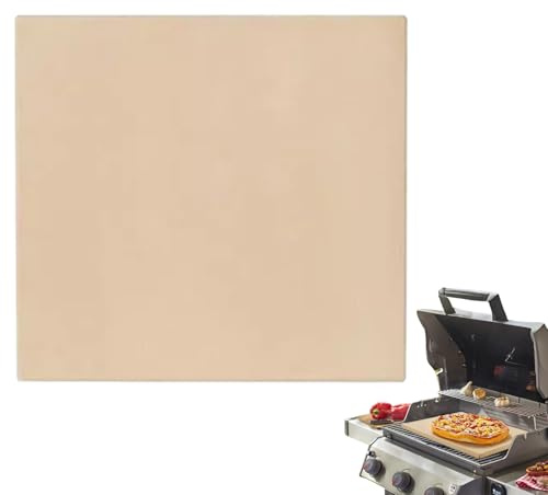 Huxibai Piedra Para Pizza - Bandeja Para Hornear Pan,Superficie Antiadherente Para Barbacoa Parrilla Horno Cocina Pan Interior Exterior Camping Restaurante