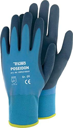 6-Paar Poseidon Arbeitshandschuhe Montagehandschuhe mit 2 facher Latex-Mikroschaumbeschichtung (11)