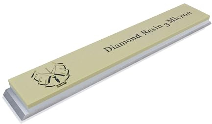 Jende 1 x 15,2 cm Harz-Diamant-Schleifstein für Edge Pro, Hapstone, TSProf, Jende Jigs für Messer (3 Mikron (Körnung 6.000)