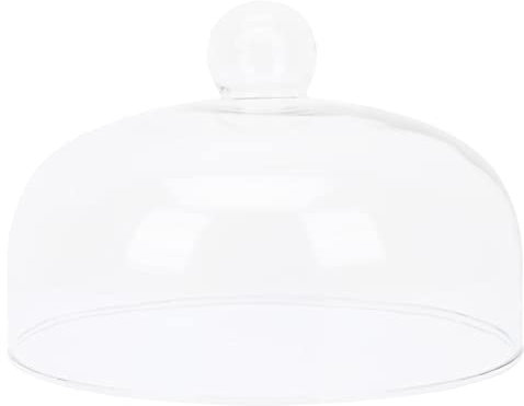 1stk Mikrowellen-spritzschutz Kuppelschale Abdeckung Schatten Klare Runde Kuppelabdeckung Kuchenplattenabdeckung Butterteller Kuppel Cake Staubdicht Transparenter Deckel Glas