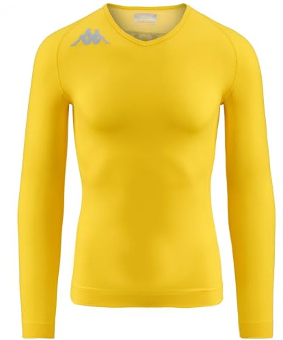 Kappa Baslager, unisex, vuxen, gul, 3/4XL