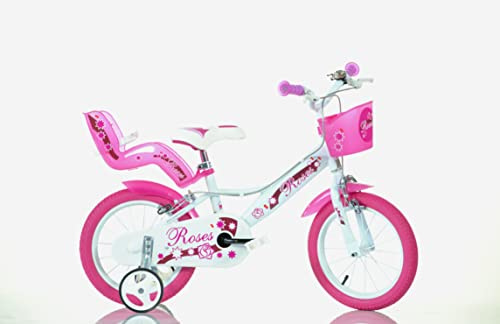SCH Roses Cykel, Barn Cykel, Vit, 14
