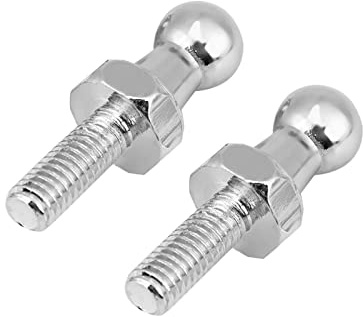VOBOR Kugelzapfen 10mm m6, 2 Stück Edelstahl-Kugelbolzen m6 für Gasdruckfedern,Kugelförmige Motorhaube