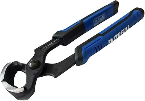 Faithfull FAIPLP7N Soft Grip Carpenter's Pincers 180mm (7in), Blue (Pack of 5)