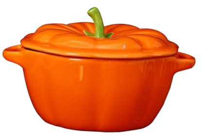 SHOWERORO 1pieza Bowl De Creativo Forma De Calabaza Para Cocina Para Sopa y Almacenamiento Multiusos Para Hogar Camping y Reuniones Familiares