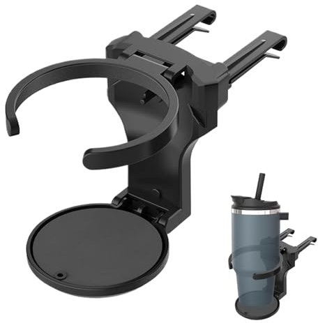Portabevande per veicoli – Portabevande per l'apertura di ventilazione in auto, adattatore multifunzione per cruscotto | Supporto creativo per bevande per le prese d'aria 'auto, compatto e pratico