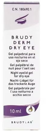 BRUDYLAB - Brudy Derm Dry Eye Gel 10 ml - Gel Idratante Notte per la Pelle delle Palpebre - Cura degli Occhi Secchi - Idrata e Decongestiona la Pelle delle Palpebre