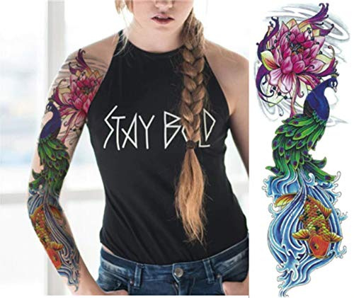 EROSPA® Tattoo-Bogen temporär - Oberarm/Unterarm - Frauen/Männer Wasserfest