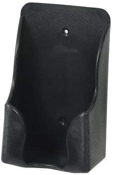 LBH Market Small Plastic 4lb Mineral Salt Block Holder for Deer, Whitetail, Goat, Horse - Salt Lick Block, Stall Wall Fasteners Included (Black)