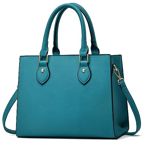 CHICAROUSAL Umhängetaschen und Handtaschen für Damen aus PU-Leder – Tragetasche mit oberem Griff, Satchel- und Schultertasche
