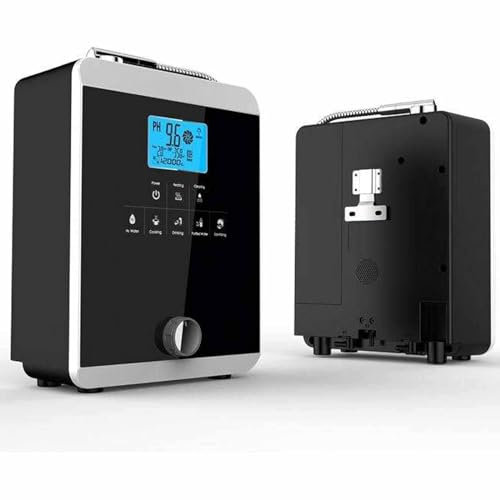 DDZJTPP Máquina De Agua Alcalina, Máquina Ionizadora De Agua, Generador De Agua De Hidrógeno, Produce Ph 2.8-11 Sistema De Filtro De Agua De Agua ácida Alcalina para El Hogar