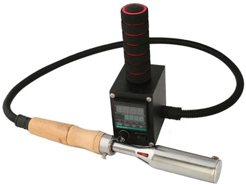 XDTKJDZ Marcador De Madera Portátil, Máquina para Marcar Madera, Herramienta De Estampado, con Pantalla Digital, Equipo De Control De Temperatura, para Pasteles/Frutas/Cuero/plástico/PU/Papel