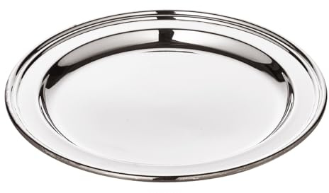 EDZARD Untersetzer Faden (ø 13 cm), schwerversilbert, Gläserteller | Flaschenuntersetzer, Tischdeko, Geschenkidee, Geschenk, Barzubehör