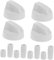 OFFSCH 4 Pack Control Knobs 12 Adapters Stove Knob Replacement Parts for Oven Stove Ranges