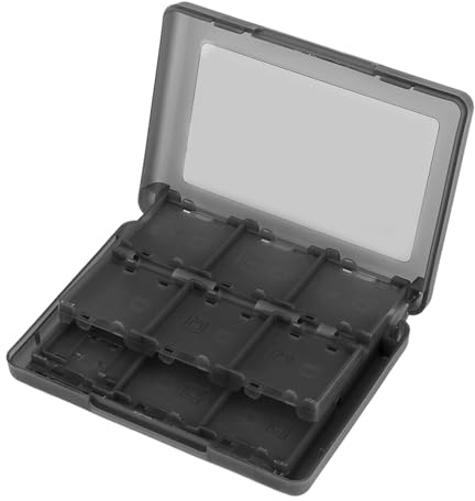 Étui pour Carte Mémoire de Jeu, Cartouche de Carte de Jeu, DSL pour 3DS (Black)