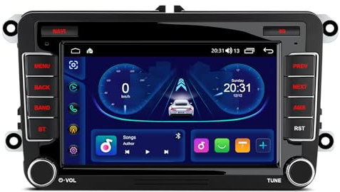 XTRONS 7 Zoll 4+64GB Android Autoradio für VW T5 Golf 5 6 Passat B7 Polo