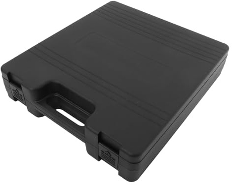 MUSISALY Estuche Rígido Material Plástico y Espuma para Micrófonos de Condensador Resistente a Vibraciones con Gran Capacidad Adecuado para Entrevistas al Aire Libre y Eventos